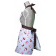 VINTAGE APRON NADINE CUP-CAKES GIRL