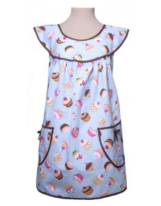 Delantal vintage Gretel cup-cakes